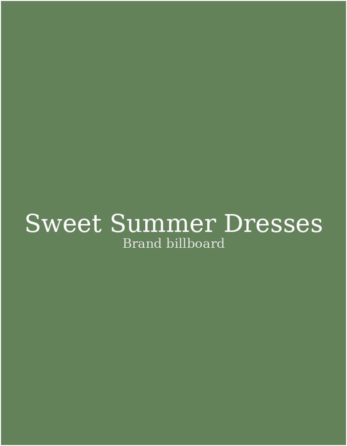 Sweet Summer Dresses