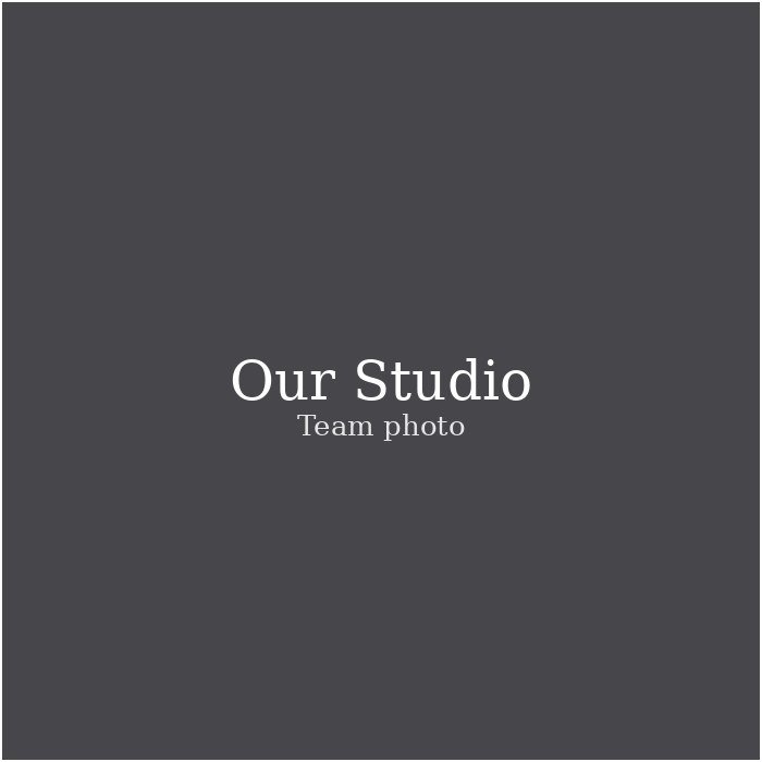 Our studio team